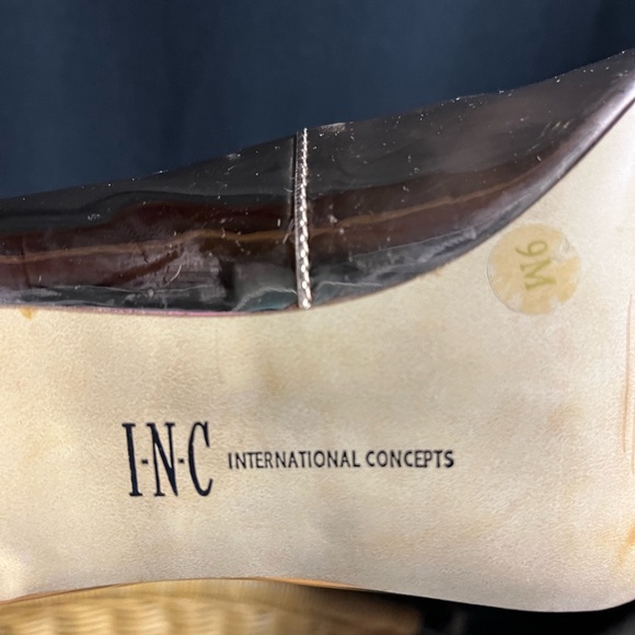 INC International Concepts Beautiful Light Copper Heels 9 med. - Picture 4 of 5